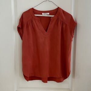 Rose & Olive Terracotta Blouse
